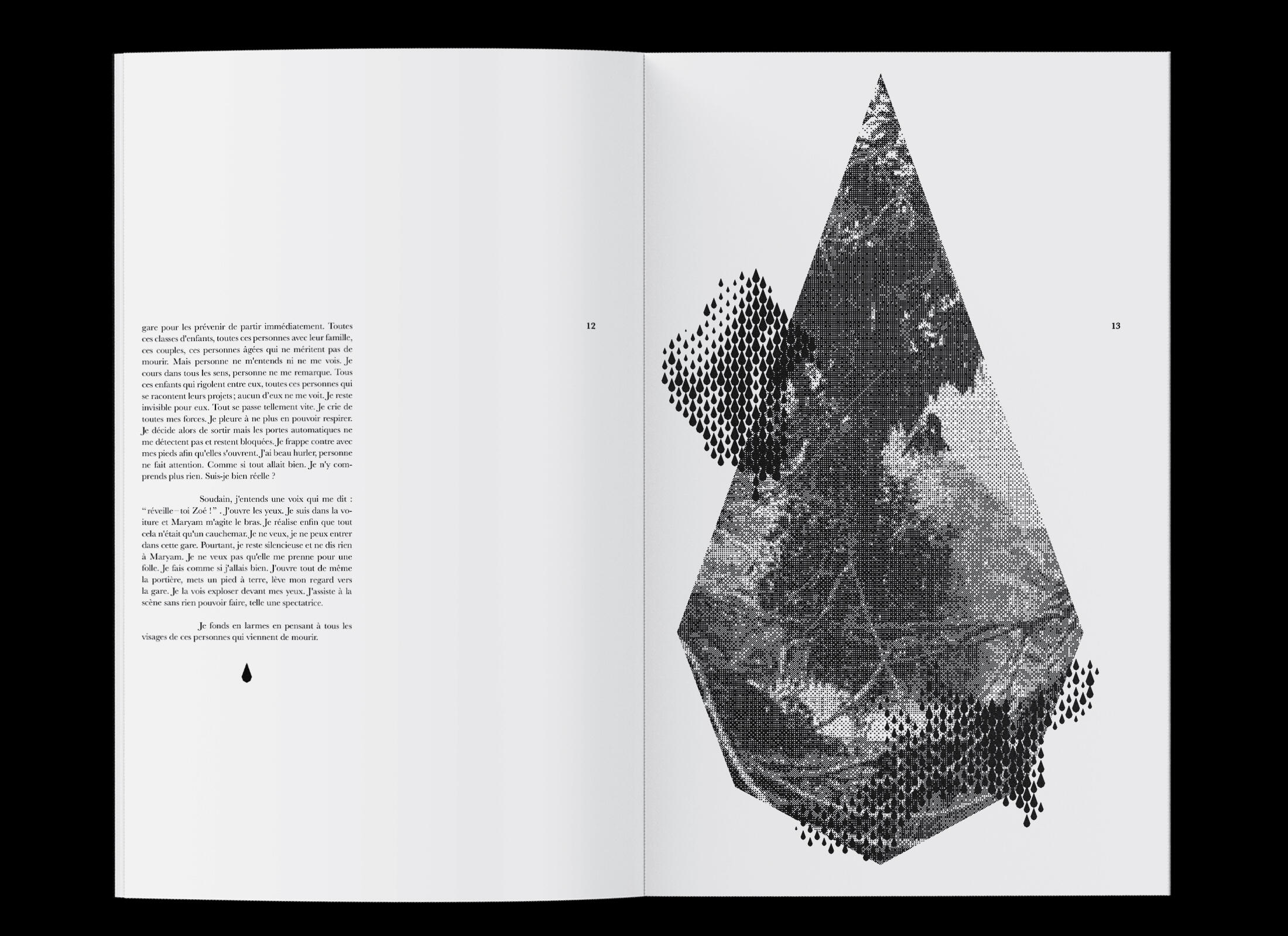 Nouvelles Fantastiques 4 Double page de la mise en page des Nouvelles Fantastiques.