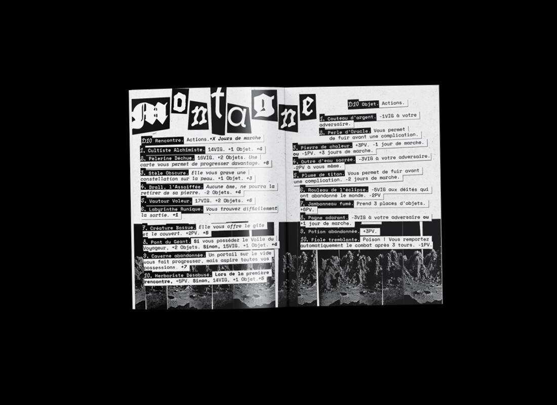 Déicide 5 Double page de la mise en page de Déicide.